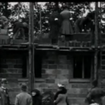 Building homes fit for heroes: still from a British Pathé film