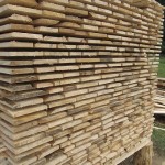 Air dried timber