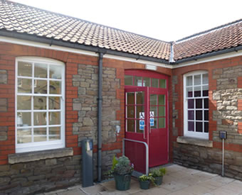 New sash windows at Beaufort House, Southmead Hospital, Bristol