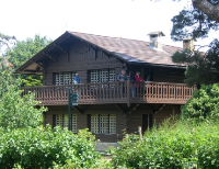 Swiss Cottage at Osborne House. English Heritage property on the Isle of Wight .