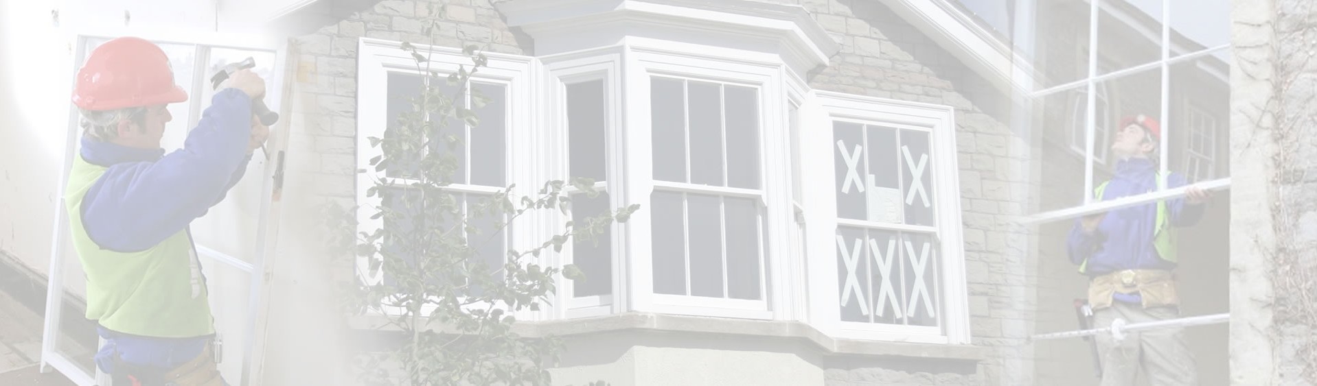 Sash window restoration being carried out by our sash repair experts
