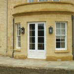 White Timber entrance door