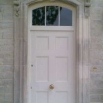 White Timber entrance door